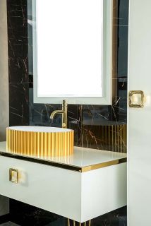 Зеркало с подсветкой Armadi Art Dolce 567-W 70 см жемчужный белый